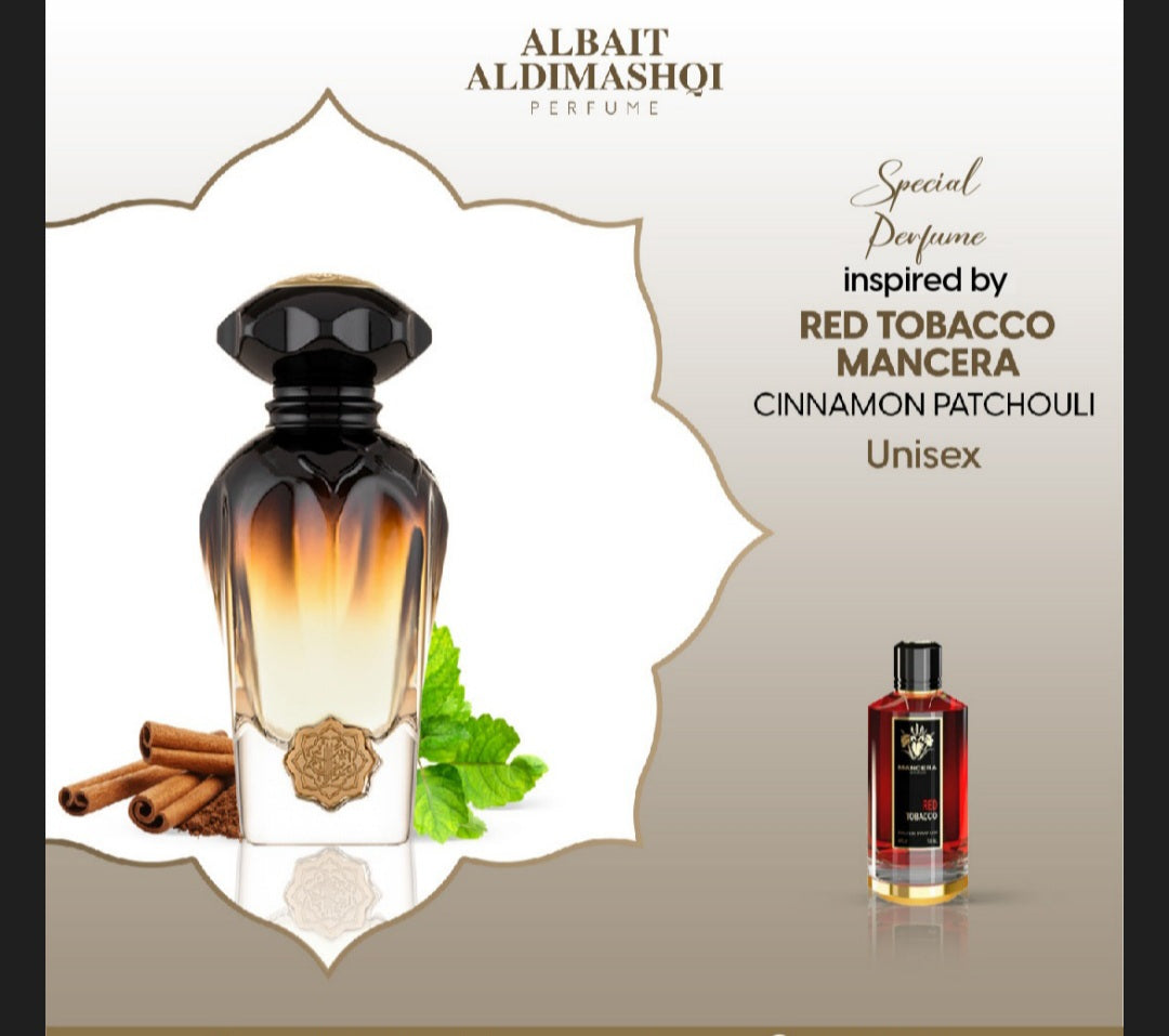 Albait Aldimashqi- Red Tobacco (inspired by mancera Red Tobacco) 75ML EDP