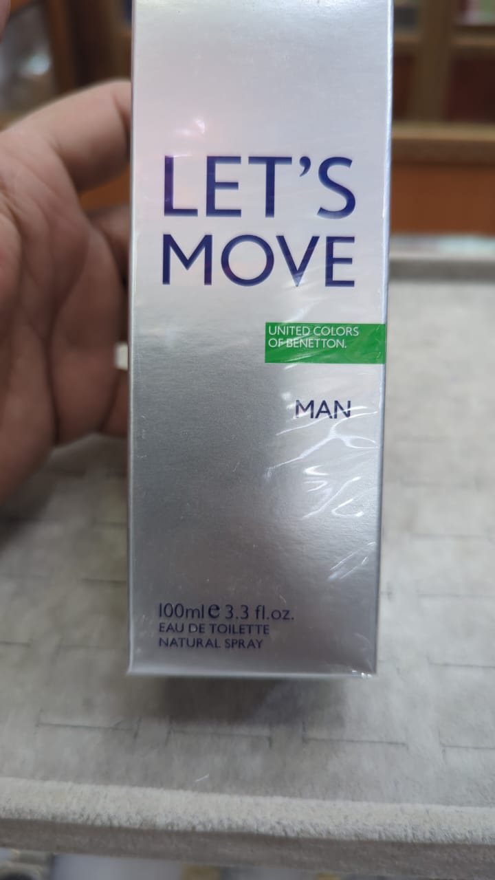 United Colors Of BENETTON- Let's Move Man 100ML EDT