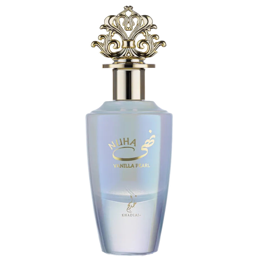 Khadlaj Nuha Vanilla Pearl EDP - 85ml retail bottle