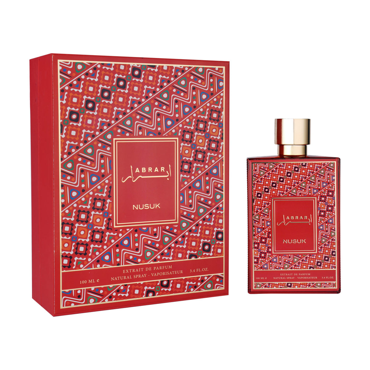 Nusuk Abrar Extrait de Parfum bottle and box