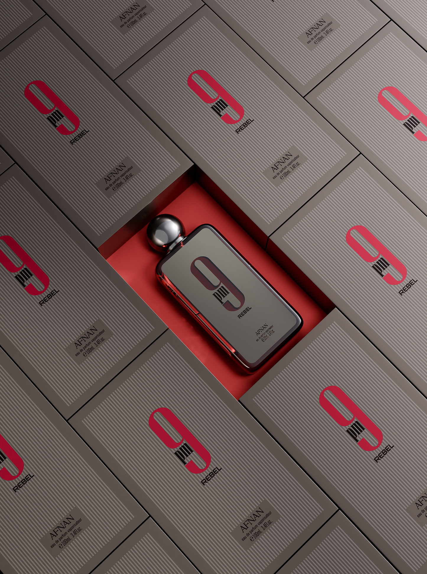 Afnan Perfumes - 9 PM Rebel 100ML EDP