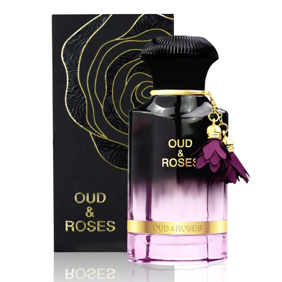 Ahmed Al Maghribi Oud & Roses Eau De Parfum For Unisex 60ml