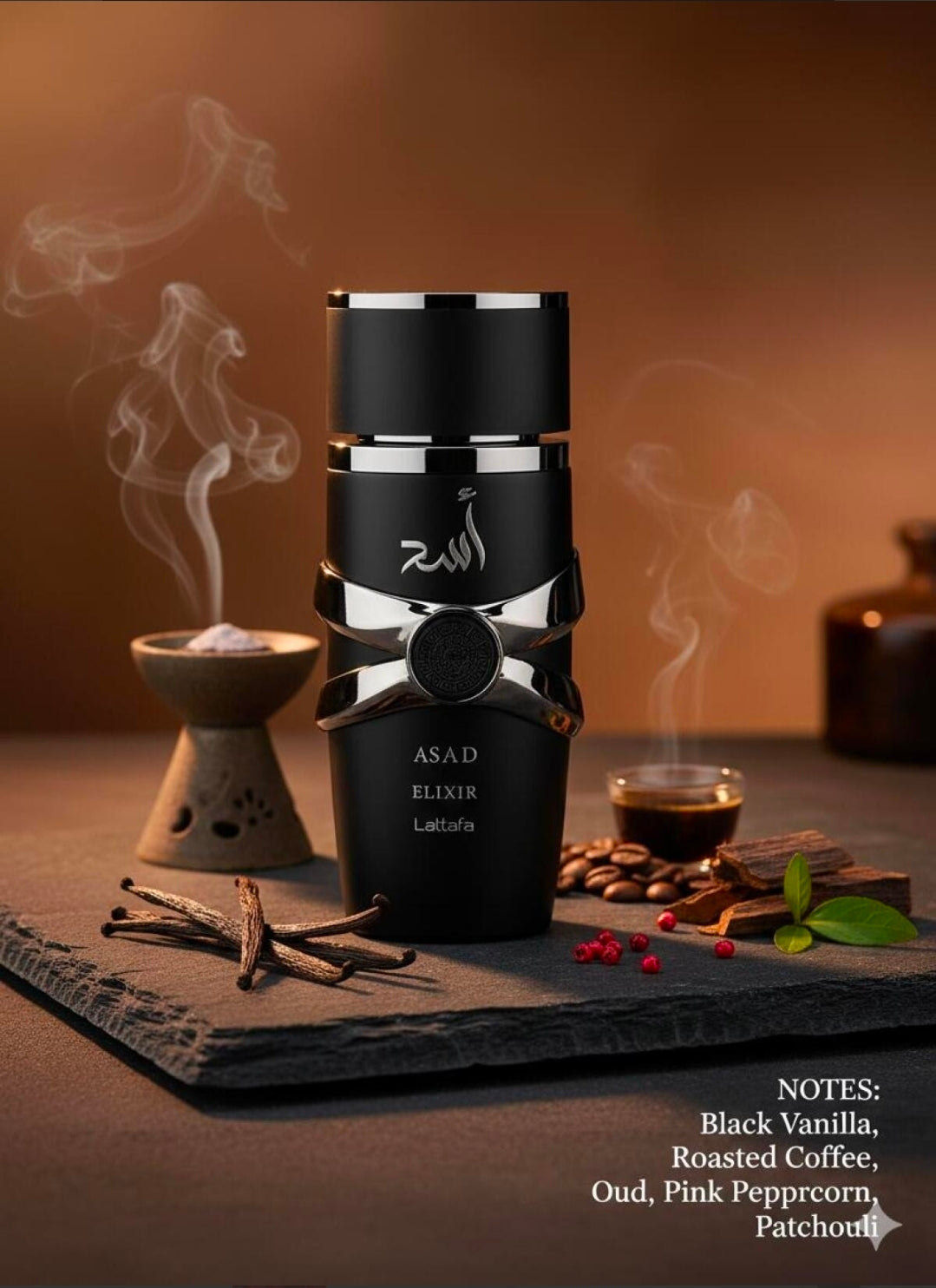 Lattafa Asad Elixir 100ml EDP – MOM PERFUMES