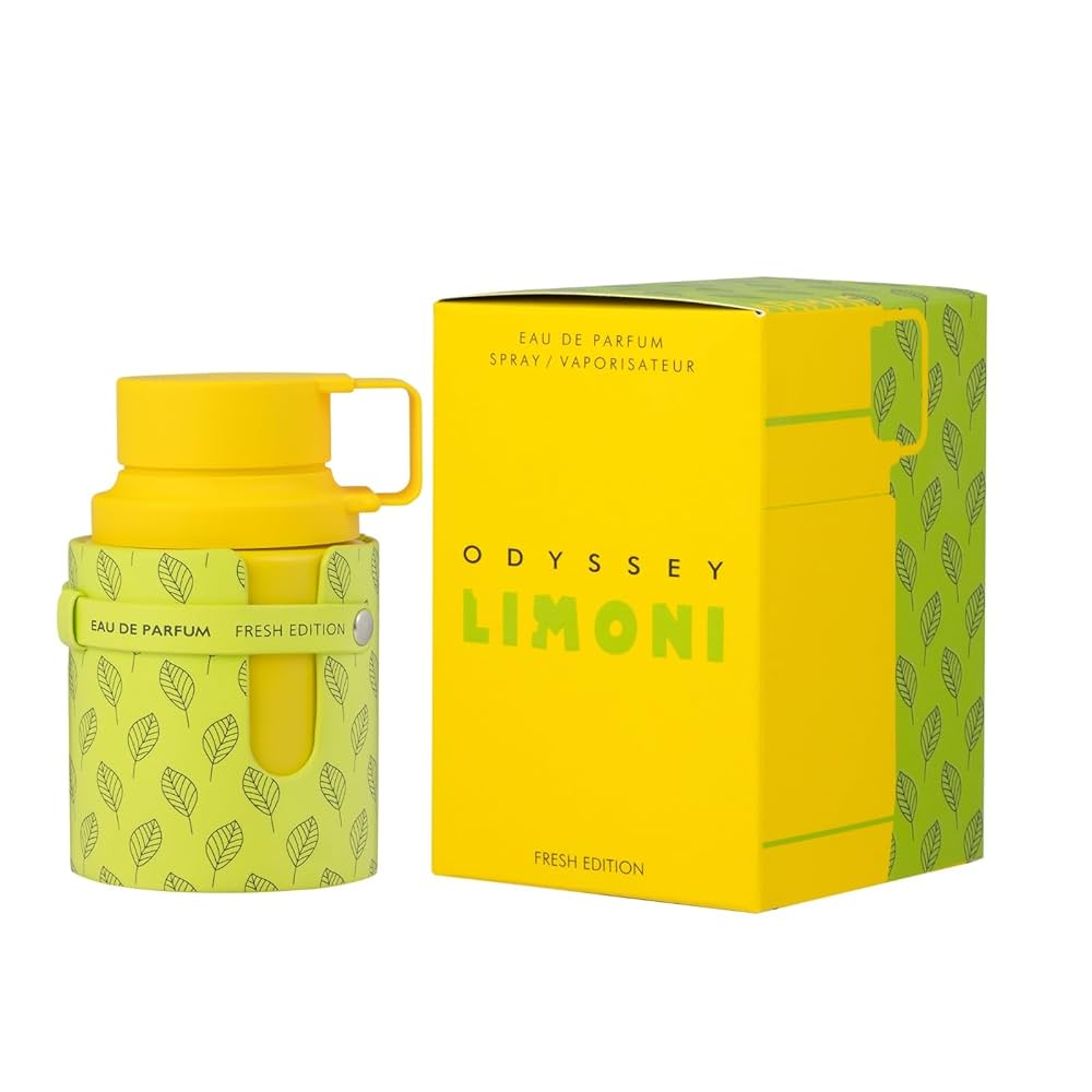 Armaf Odyssey Limoni Fresh Eau De Parfum (EDP) 100ml - Fresh Citrus Long-Lasting Fragrance for Men & Women