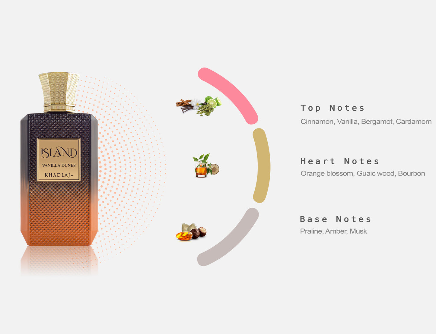Khadlaj - Island Vanilla Dunes 100ML Extrait De Parfum