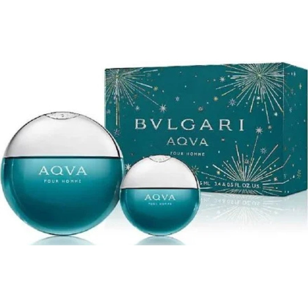 Bvlgari Aqva Pour Homme EDT 100ML & 15ML GIFT SET