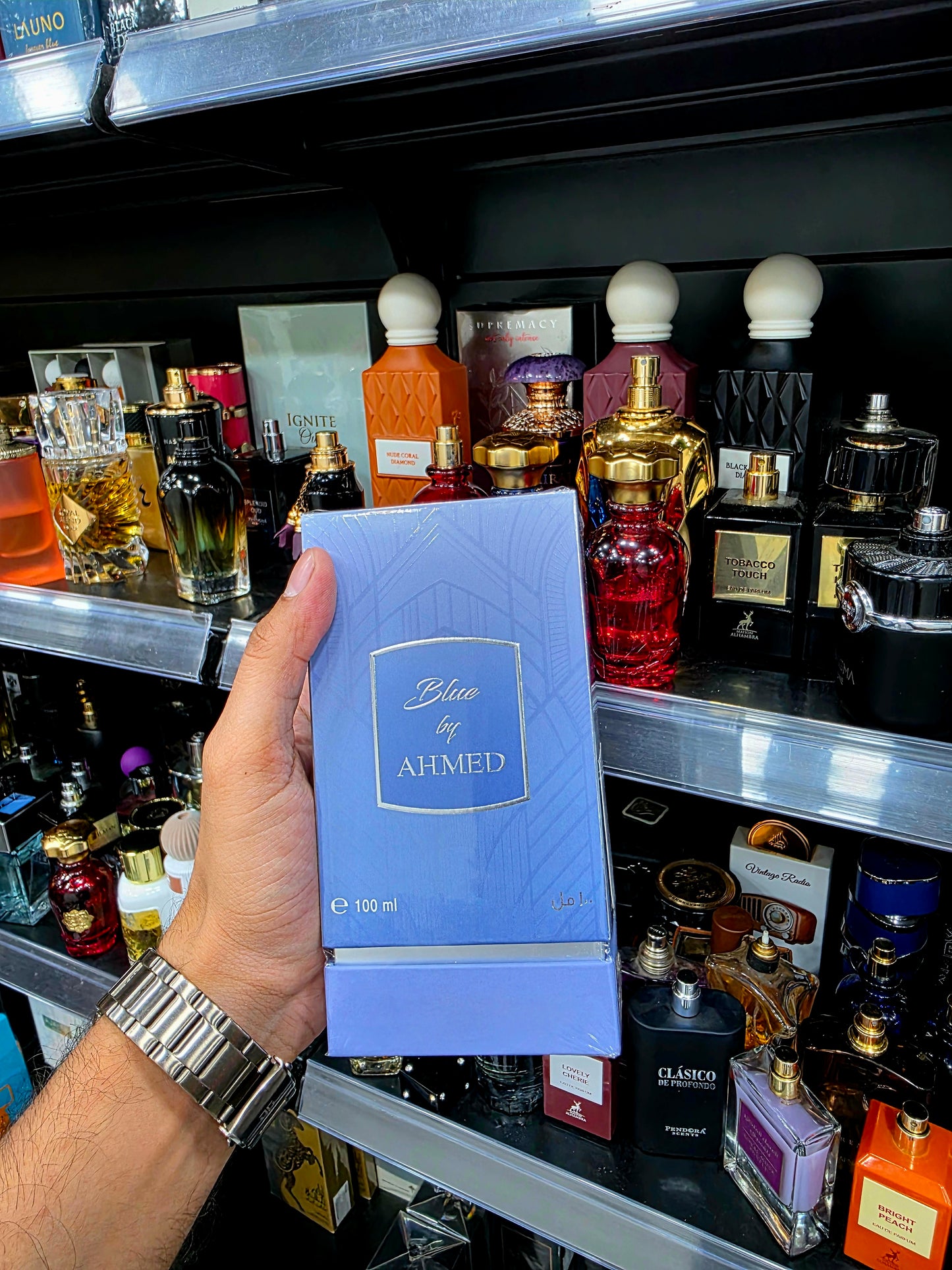 Ahmed Al Maghribi- Blue By Ahmed 100ml - Edp
