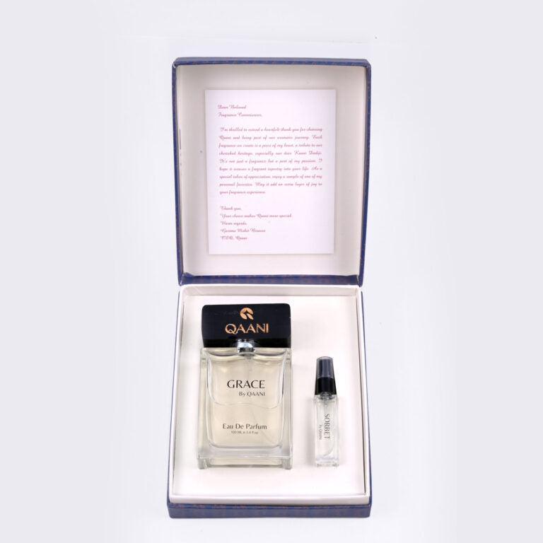 Qaani - Grace | Unisex Perfume | Sweet And Enriched With Amber