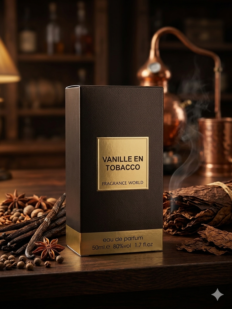 Fragrance World Vanille En Tobacco Eau De Parfum 50ml