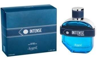 Sapil Intense Men EDT perfume bottle and box