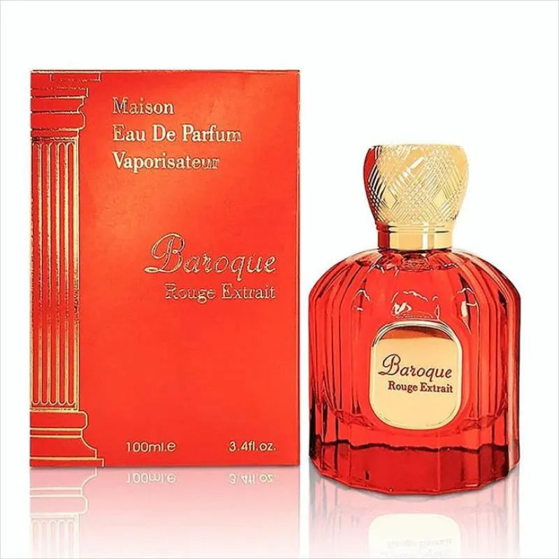 Maison Alhambra Baroque Rouge Extrait Eau de Parfum bottle and box