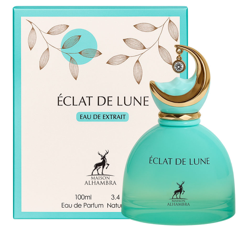 Maison Alhambra Eclat De Lune Eau de Extrait bottle and box