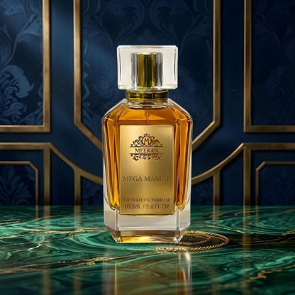 Meeran MEGA MARINE Extrait De Parfum | Fresh Aquatic Luxury Perfume