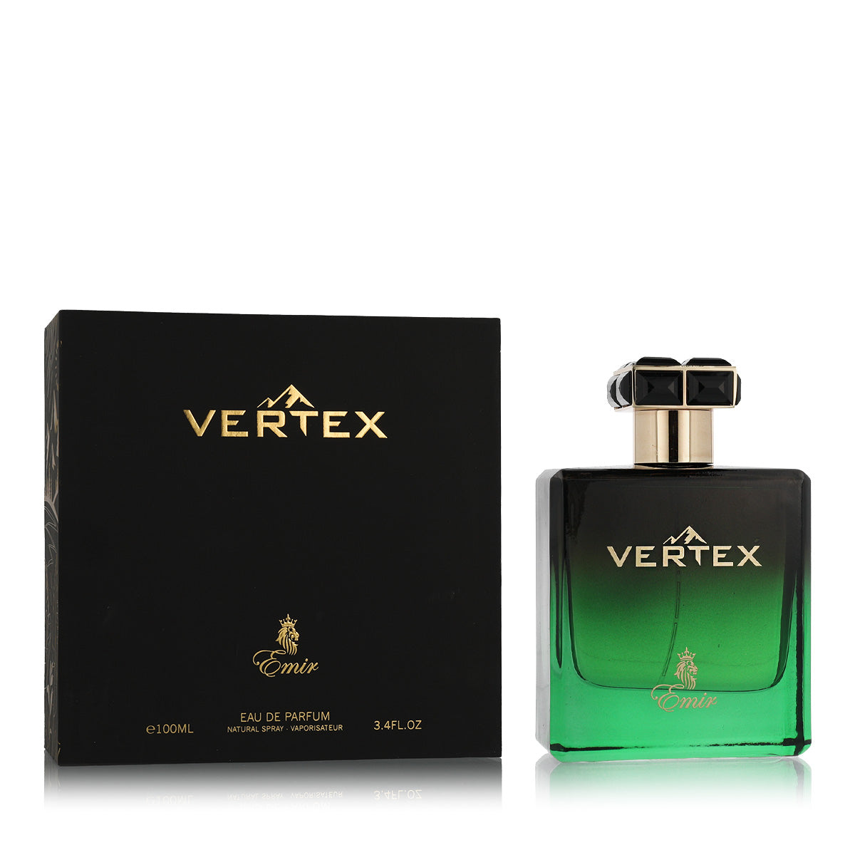 Paris Corner Emir Vertex perfume bottle and box