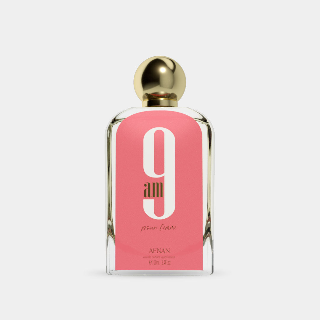 Afnan 9AM Pour Femme 100ml Eau De Parfum bottle