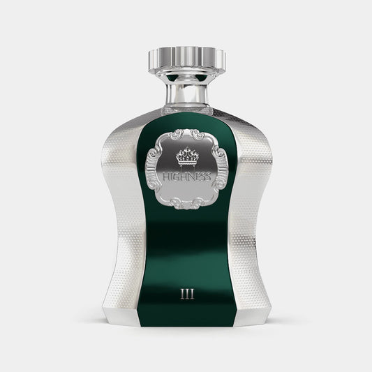 Afnan Highness Green III 100ml Eau De Parfum bottle