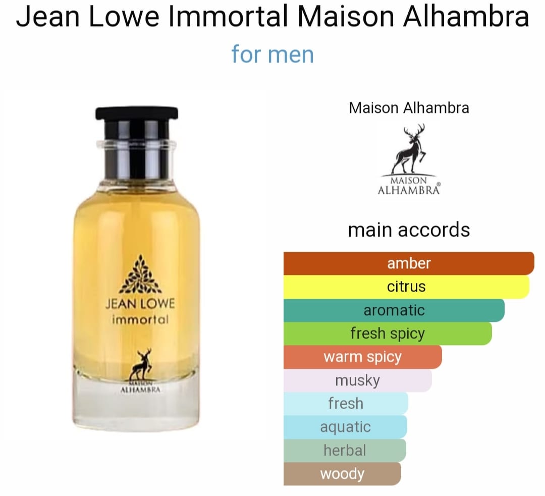 Maison Al Hambra - Jean Lowe Immortal 100ML