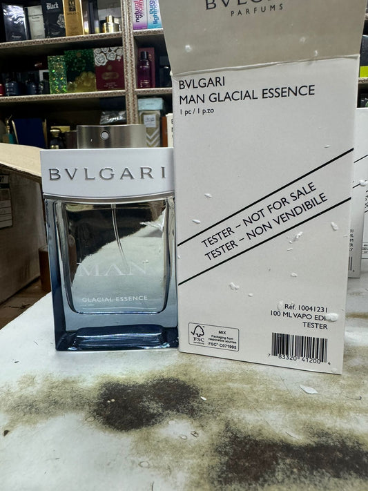 Tester - Bvlgari Glacial Essence 100ML EDP