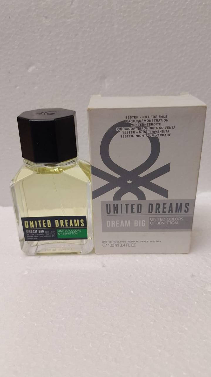 Tester - UNITED COLORS OF BENETTON - DREAM BIG - 100ML EDT