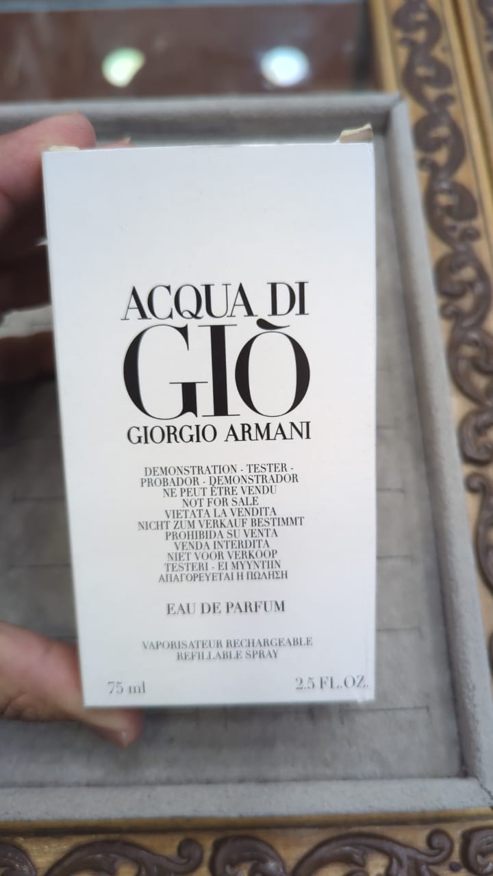 Tester - Giorgio Armani - Acqua Di Gio 75ML EDP