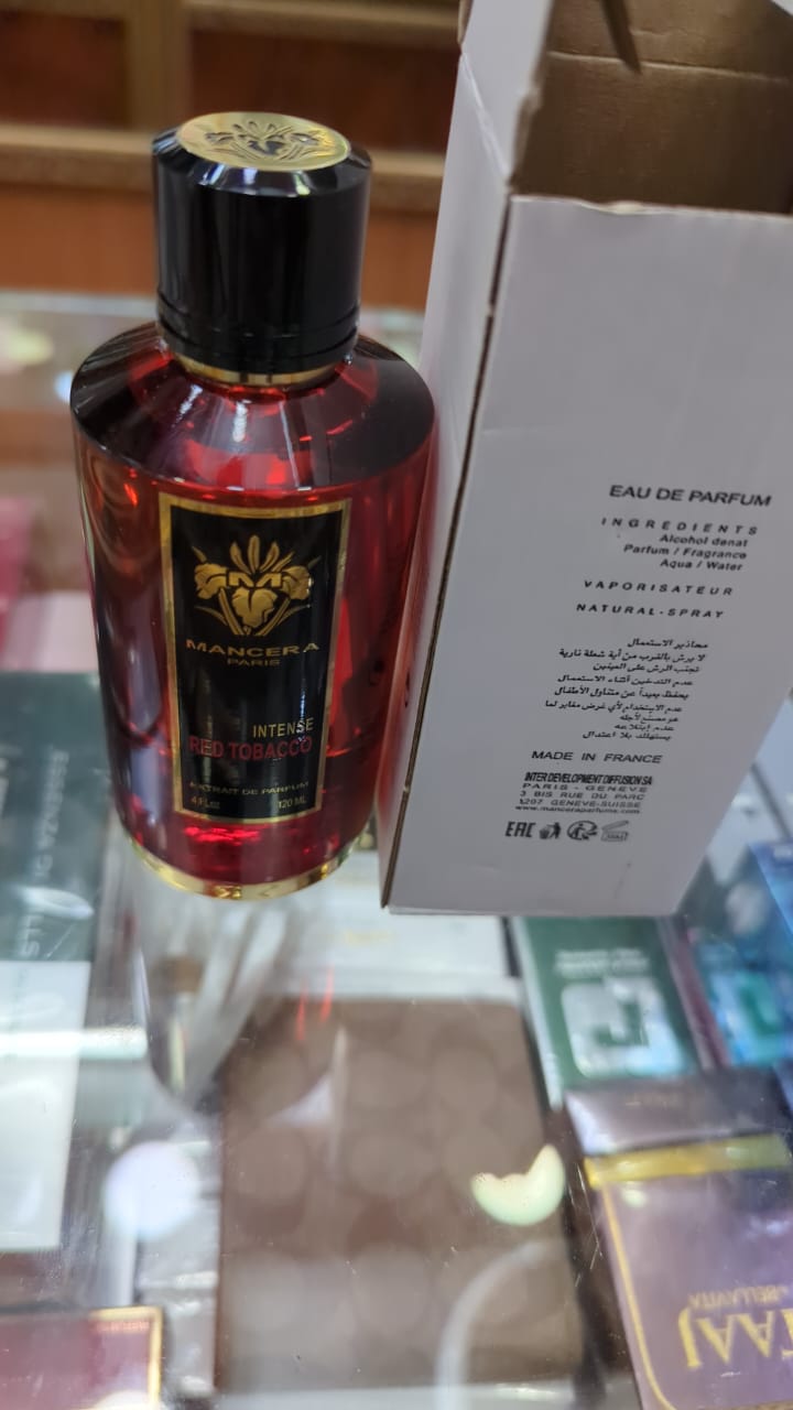 Tester - Mancera - Red Tobacco Intense 120ML
