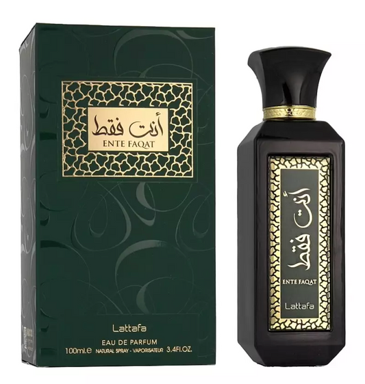 Lattafa Ente Faqat 100ml Eau De Parfum