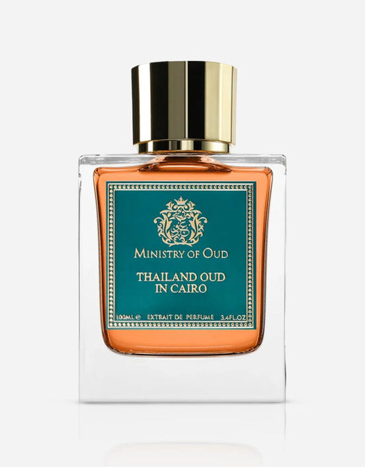 Paris Corner Ministry of Oud Thailand Oud in Cairo perfume bottle and box