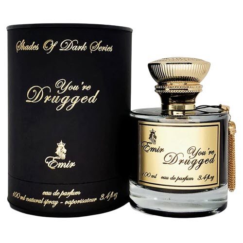 Paris Corner Emir You're Drugged perfume bottle and box