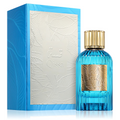 Paris Corner Qissa Blue perfume bottle and box