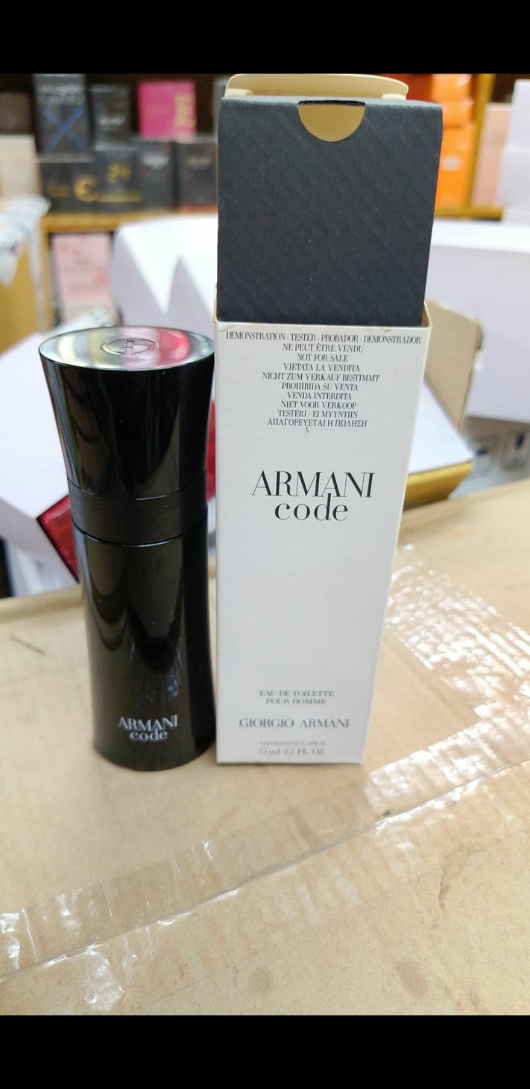 (TESTER) GIORGIO ARMANI - ARMANI CODE 75ML EDT