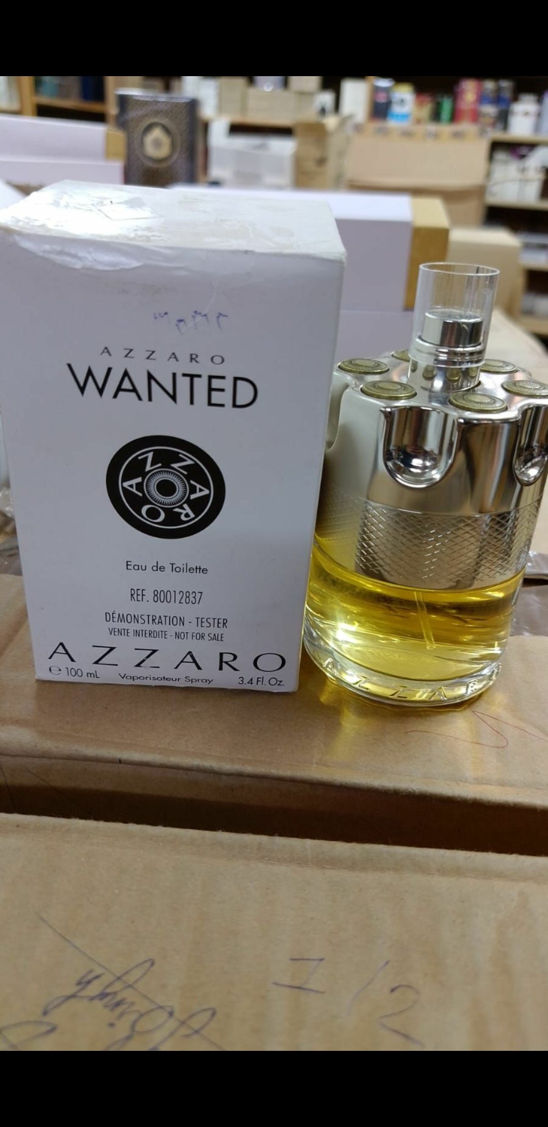 (TESTER) Azzaro Wanted EDT 100ML