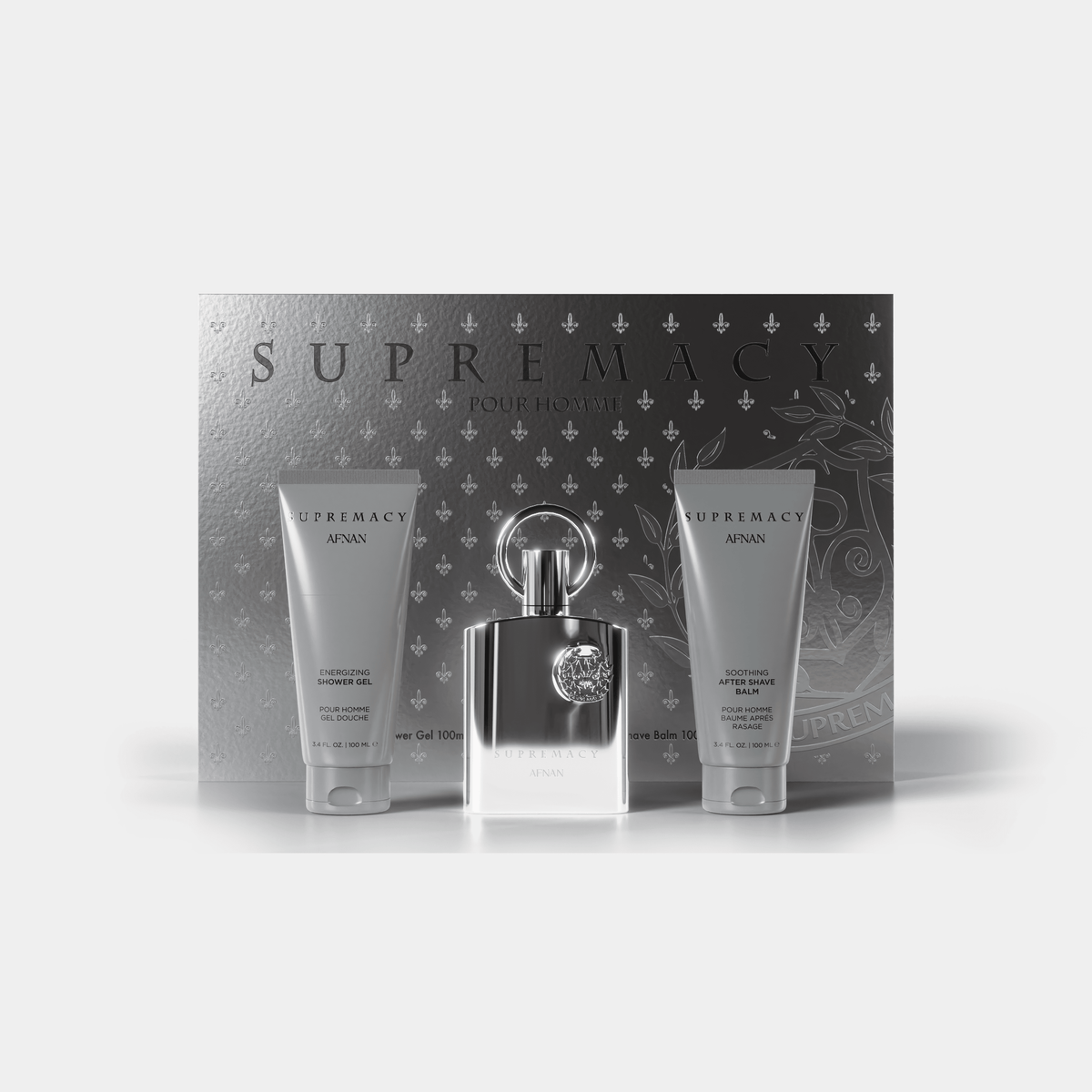 Afnan Supremacy Silver Gift Set