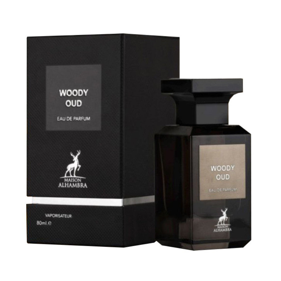 Maison Alhambra Woody Oud For Men EDP 80ml