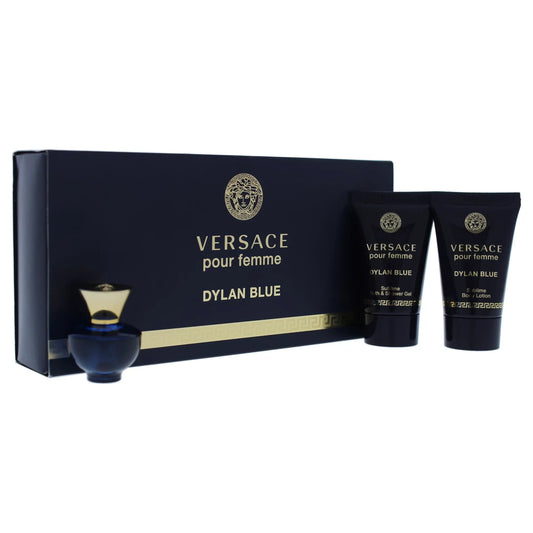 Versace Dylan Blue Pour Femme EDP 3 Piece Mini Set