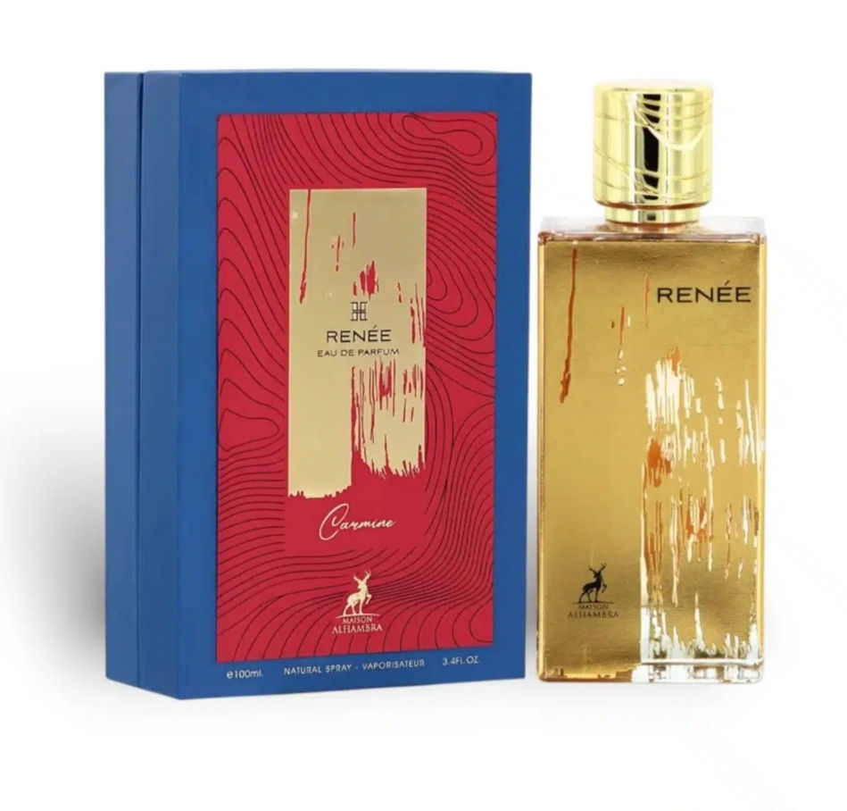 Maison Alhambra Renee Carmine Eau de Parfum bottle and box