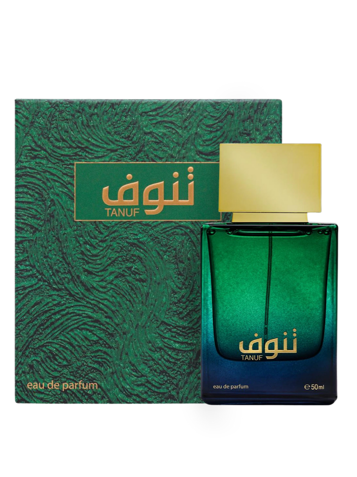 Ahmed Al Maghribi Tanuf 50ml perfume bottle and box