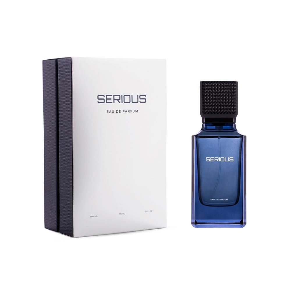 Al Majed Oud Serious Eau de Parfum 100ml bottle and box