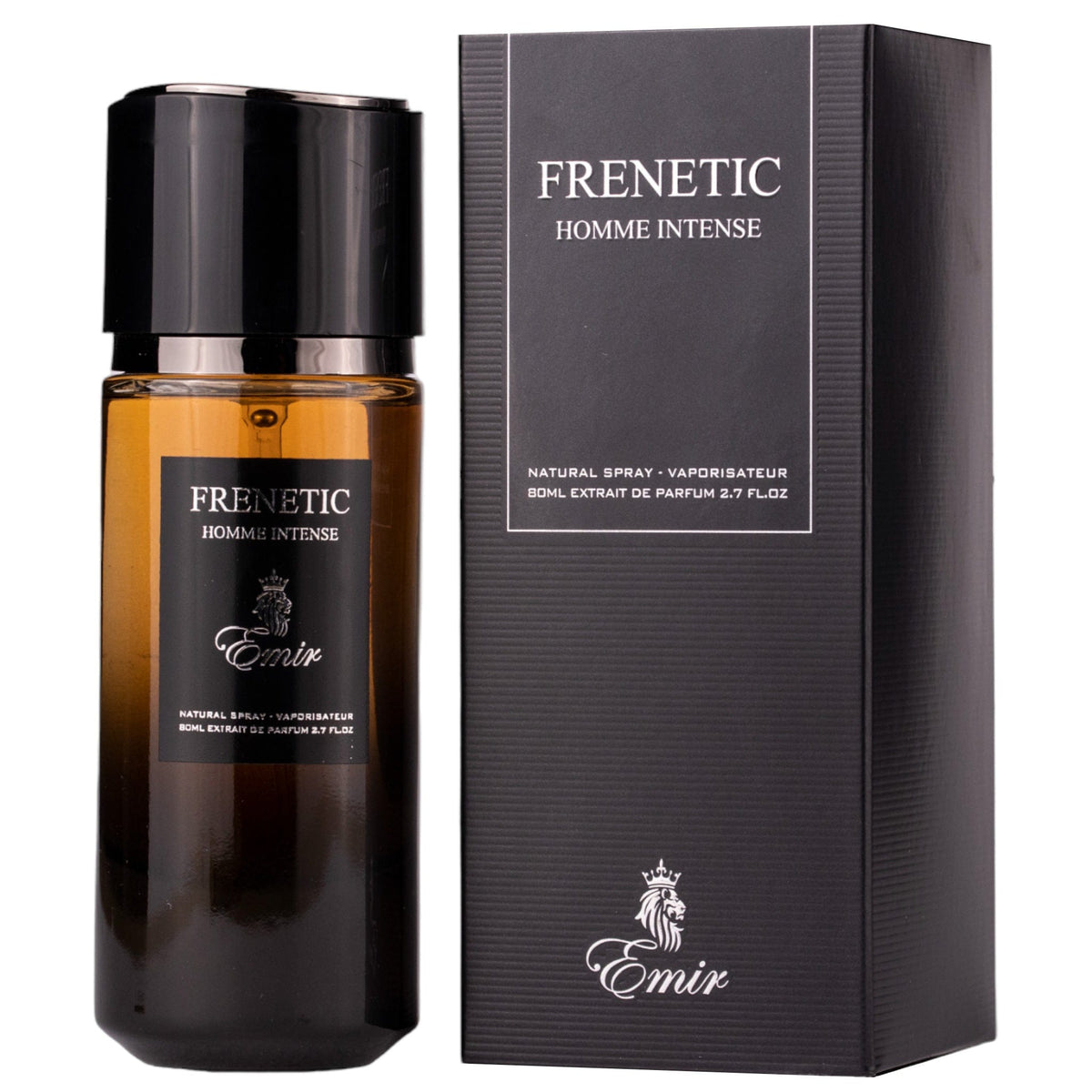 Paris Corner Emir Frenetic Homme Intense perfume bottle and box
