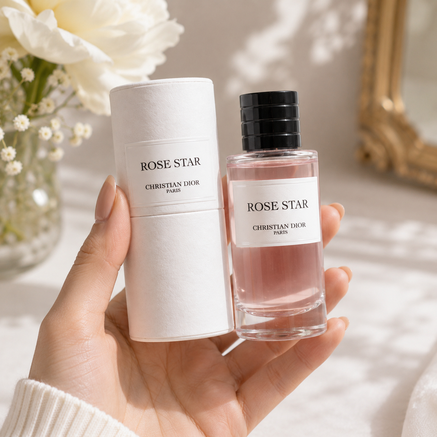 Dior Rose Star Eau de Parfum 10ml dab non-spray miniature bottle with box