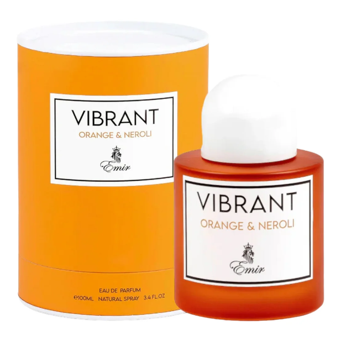 Paris Corner Emir Vibrant Orange & Neroli perfume bottle and box