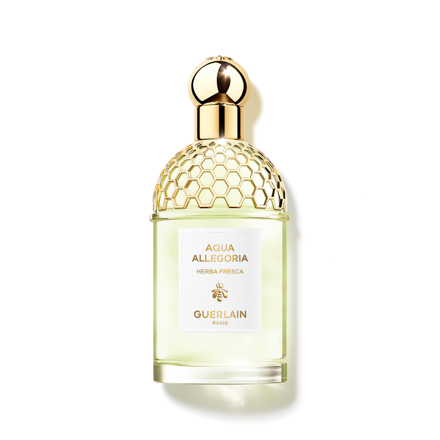 Guerlain Aqua Allegoria Herba Fresca EDT — official fragrance bottle reference; tester presentation may vary
