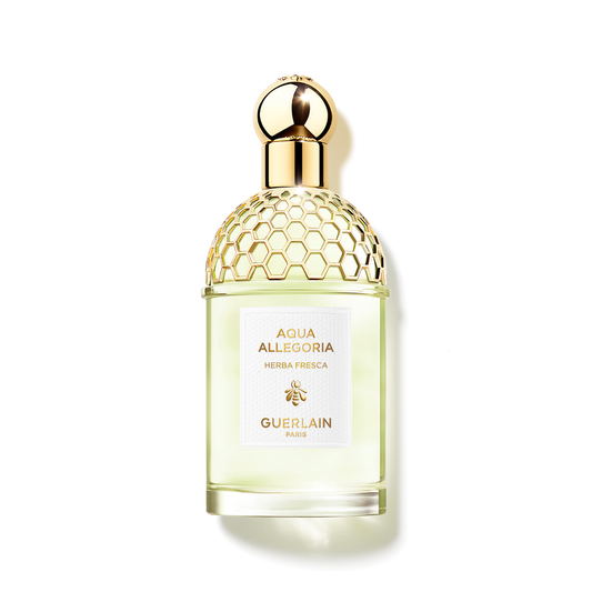 Guerlain Aqua Allegoria Herba Fresca EDT — official fragrance bottle reference; tester presentation may vary