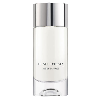 Issey Miyake Le Sel d'Issey Eau de Toilette original bottle, clean white studio product photo