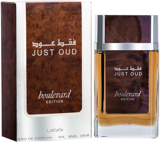 Lattafa - Just Oud Boulevard Eau De Parfum 90ml