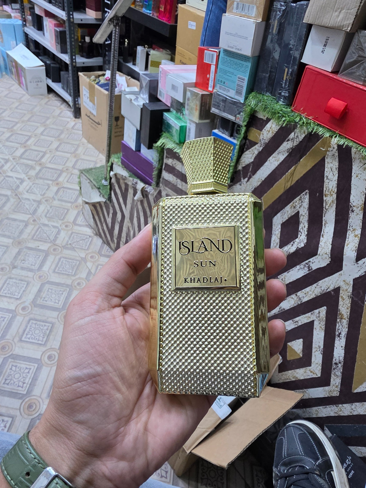 Khadlaj Island Sun Extrait de Parfum 100ml – actual tester bottle