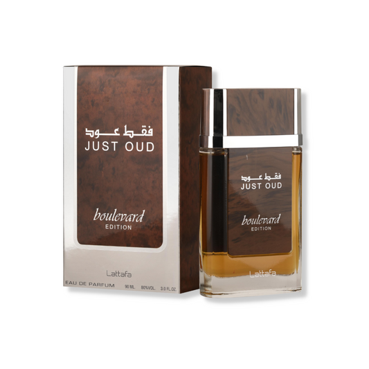 Lattafa Just Oud Boulevard 90ml Eau De Parfum