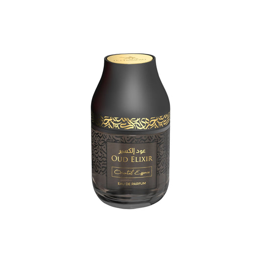 Le Chameau Oriental Essence Oud Elixir 100ml bottle reference image; tester packaging may vary
