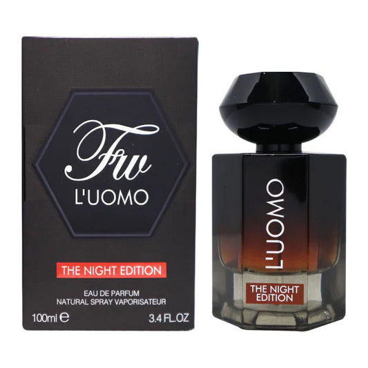 Fragrance World- L'Uomo The Night Edition Eau De Parfum 100ML