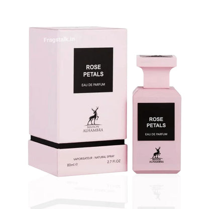 Maison Alhambra Rose Petals EDP 80ml, bottle two of the two-bottle combo