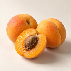 AI-generated representative illustration of apricot for fragrance-note discovery